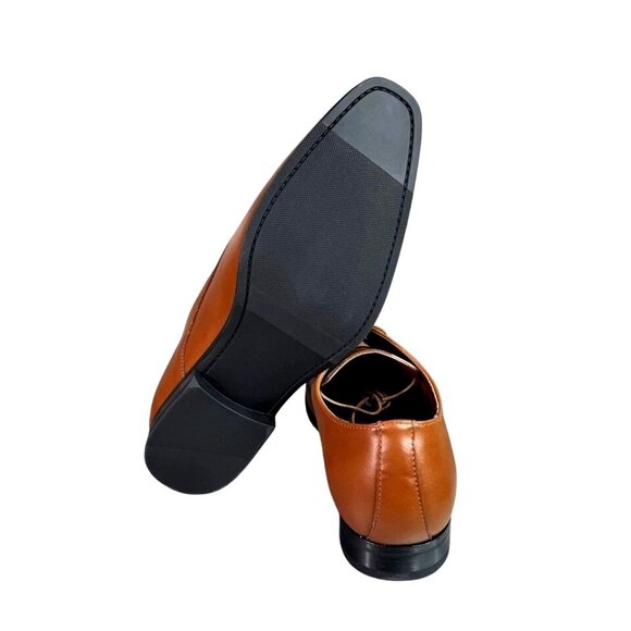 Perry Ellis Men\'s 10 Leather Dress Shoes Lace-up Oxford Smooth Buffed Business